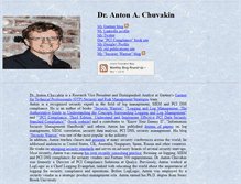 Tablet Screenshot of chuvakin.com